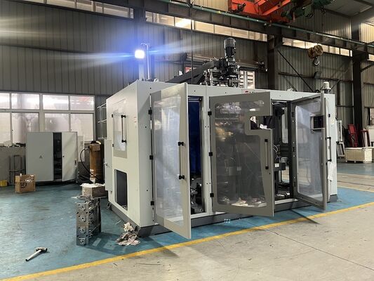 Industrial Extrusion Blow Molding Machine with Auto Deflashing 3 Heads and 15 Tons for Durable Plastic Jars