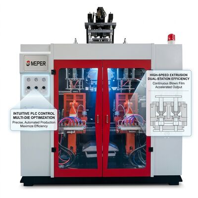 Pharmaceutical-Grade Blow Molding Machine 80FDE-4S(100) 500ml